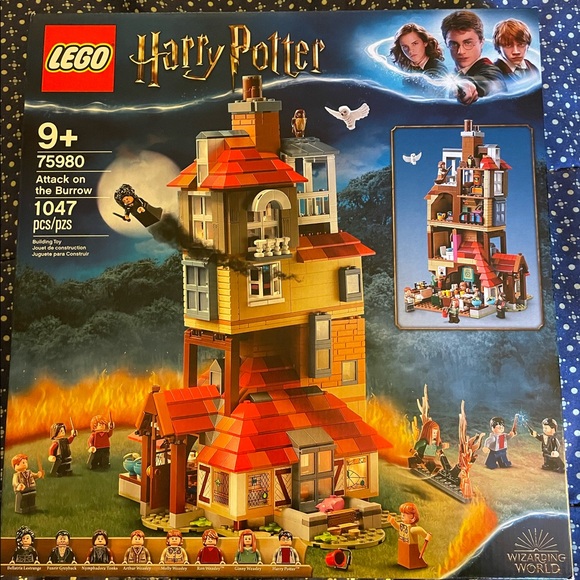 NIB Lego 75980 Harry Potter Attack at the Burrow - Picture 1 of 4